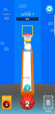 Basket 2048 - Screenshot 1