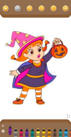 Halloween Party Coloring - Screenshot 3