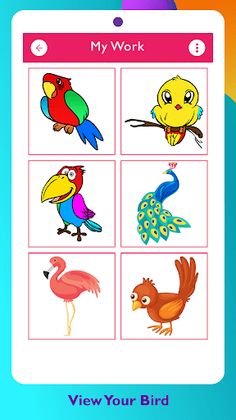 Birds Coloring Games - Screenshot 3