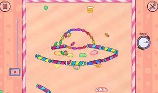 brick breaker with sweets - Screenshot 2