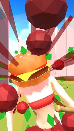 Burger Head Striker - Screenshot 3