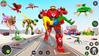Ambulance Transform Robot Game - Screenshot 2