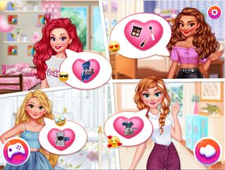 تحدي تجميل اميرات - ازياء بنات - Screenshot 1