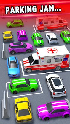Ambulance Parking Jam: Car Out - Screenshot 1