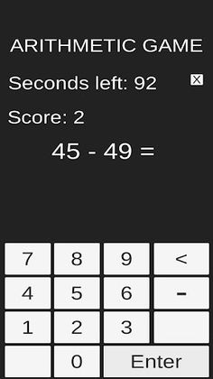Arithmetic Game - Screenshot 4