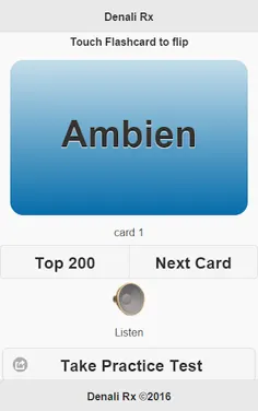 200 Pharmacy Drugs Flashcards - Screenshot 2