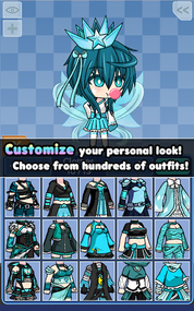 Pocket Chibi - Anime Dress Up - Screenshot 5