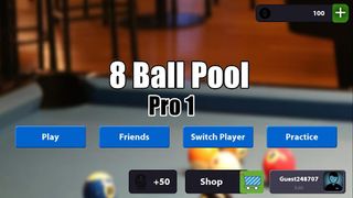 Billiard table 8 ball pool gam - Screenshot 1