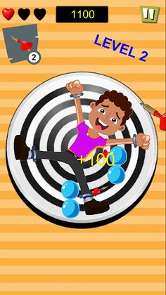 Dart Throwing on Wheel - Screenshot 2