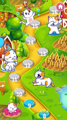 Cute Cat Match3 - Screenshot 3