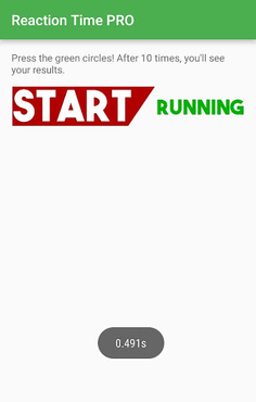 Reaction Time PRO - Screenshot 3