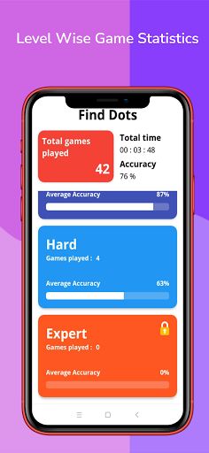 Dots Finder - Pro (Test Your B - Screenshot 2