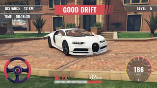 City Car Racer Bugatti Chiron - Screenshot 1