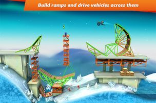 Bridge Constructor Stunts - Screenshot 1