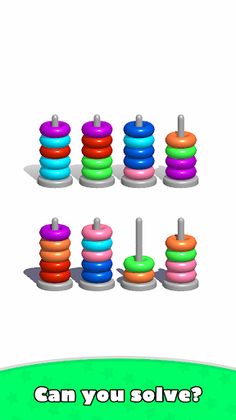 Sort Hoop Stack Color - 3D Col - Screenshot 3