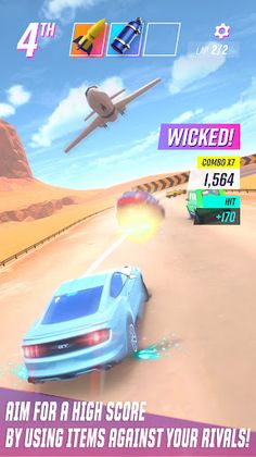 High Octane - 3D Action Racing - Screenshot 2