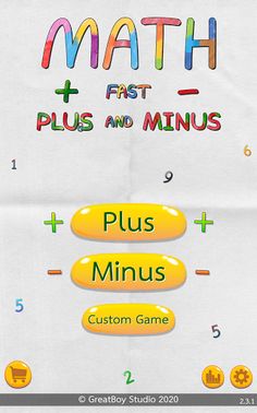 Math Fast Plus and Minus - Screenshot 2