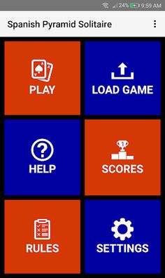 Spanish Pyramid Solitaire - Screenshot 2