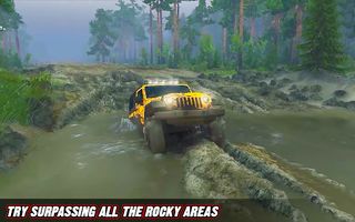 Offroad Jeep driving Simulator - Screenshot 1