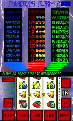 Thunderstorm 2 Fruit Machine - Screenshot 1