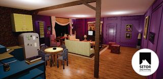 Friends 3D - Apto Monica - Screenshot 1