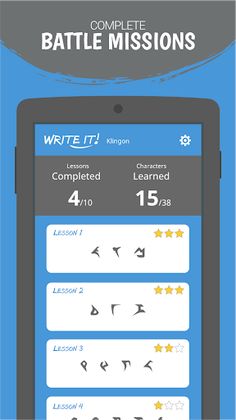 Write It! Klingon - Screenshot 2