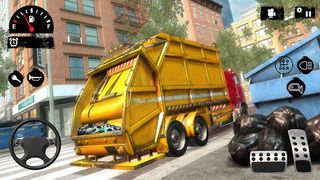 Garbage Dump Truck Driving 3D - Screenshot 3