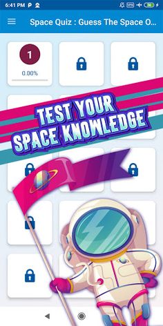 space quiz games - Screenshot 2