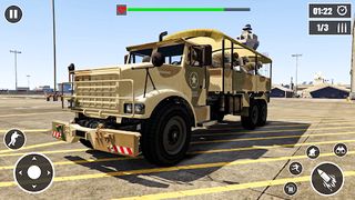 Truck Simulator Army Games 3D - Screenshot 2