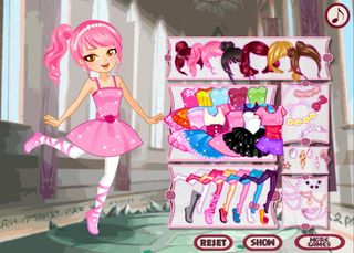 Ballerina Dress Up Girl Game - Screenshot 3