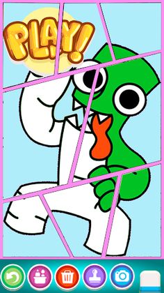 Rainbow Friends 4 Colouring - Screenshot 3