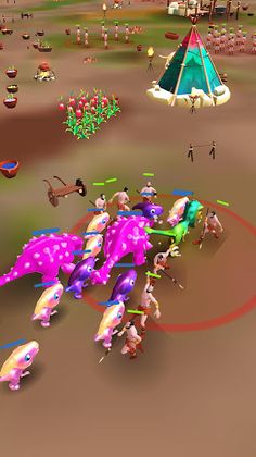 Merge And Clash | Dino Rampage - Screenshot 4