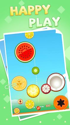 Happy Fruit 2048 - Screenshot 1