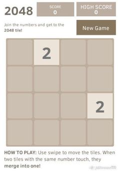 2048 - Screenshot 1