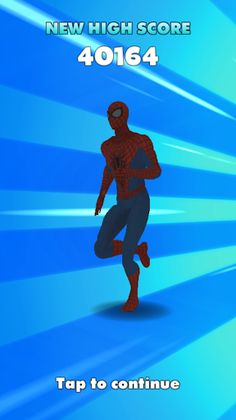 Subway Spider Hero Man Run - Screenshot 1