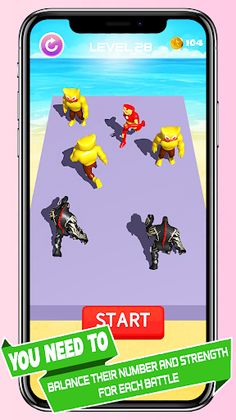 Superhero Merge Monster Fight - Screenshot 3