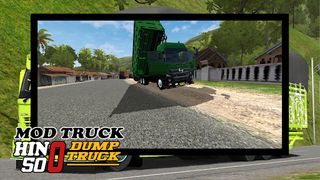 Mod Bussid Truck Hino 500 Dump - Screenshot 2