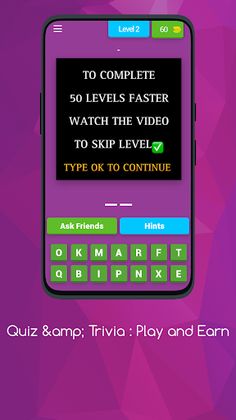 QUIZ & TRIVIA : PLAY AND EARN - Screenshot 3