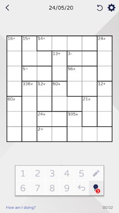 MathDoku - Daily puzzles - Screenshot 1