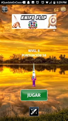 Knife Hit Dominican Version - Screenshot 1