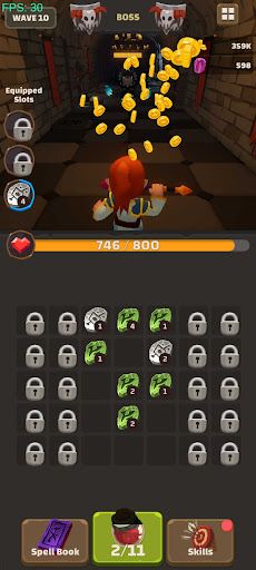 Wizard Merge: Idle Abyss - Screenshot 2