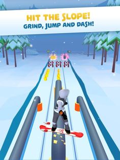 SnowRacer: Ramps - Screenshot 1