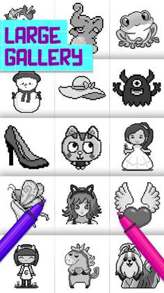 Pixel Coloring Book by number - Screenshot 1