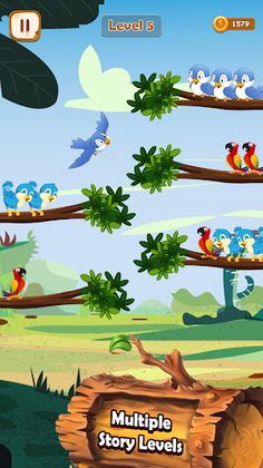 Bird Sort - Color Puzzle Games - Screenshot 4