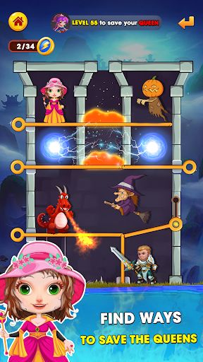 Hero Pull the Pin Rescue - Screenshot 3