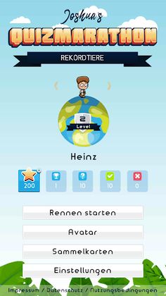 Joshua's Quizmarathon - Rekord - Screenshot 2