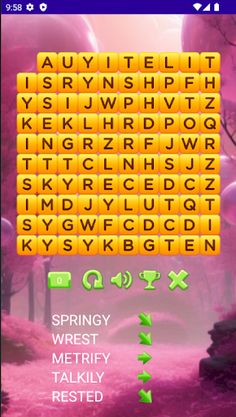 Slide Words - Screenshot 1