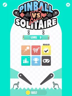 Pinball vs. Solitaire - Screenshot 1