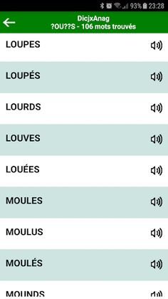 DicjxAnag - Jeux de lettres - Screenshot 4