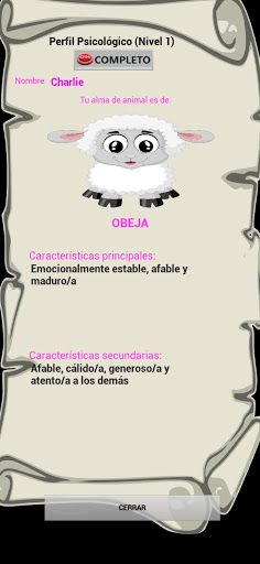 ¿Quién eres? - Perfil Psicológ - Screenshot 4